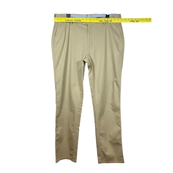 PETER MILLAR Soft Touch, Flat Front Trouser, ME0B48, 38X32 - Picture 3 of 8